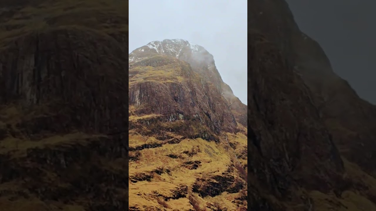 Красота Гленко, Шотландия 🇬🇧 | Вид на горы Три Сестры #шотландия #зима #тренды #гленко