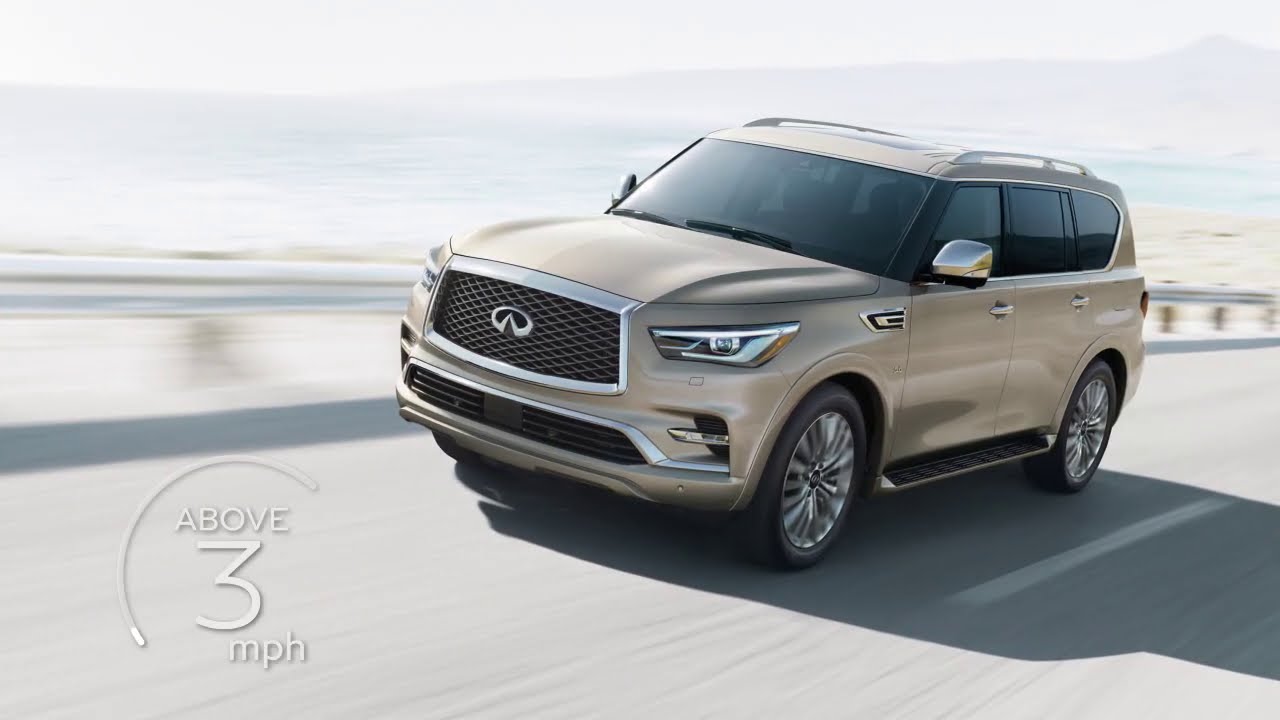 2021 INFINITI QX80 - Forward Emergency Braking (FEB) with Pedestrian Detection
