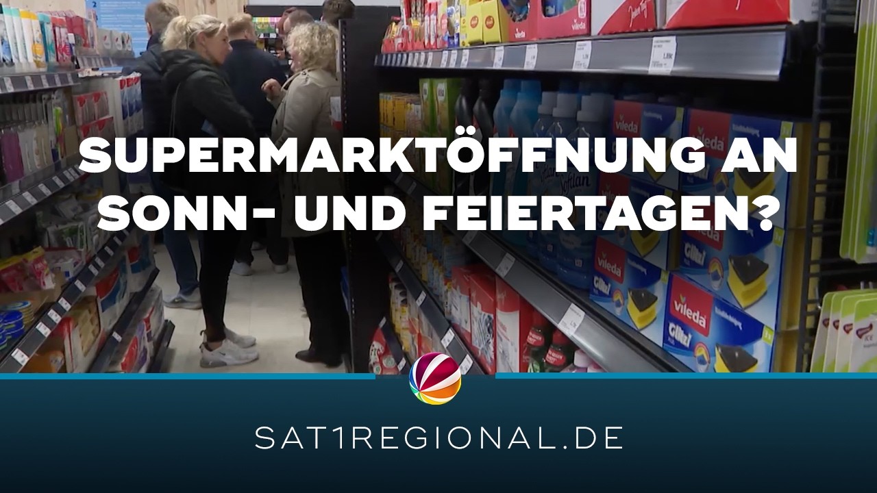 Einkaufen an Sonn- und Feiertagen: Schleswig-Holstein plant SB-&Ouml;ffnung f&uuml;r Mini-Superm&auml;rkte