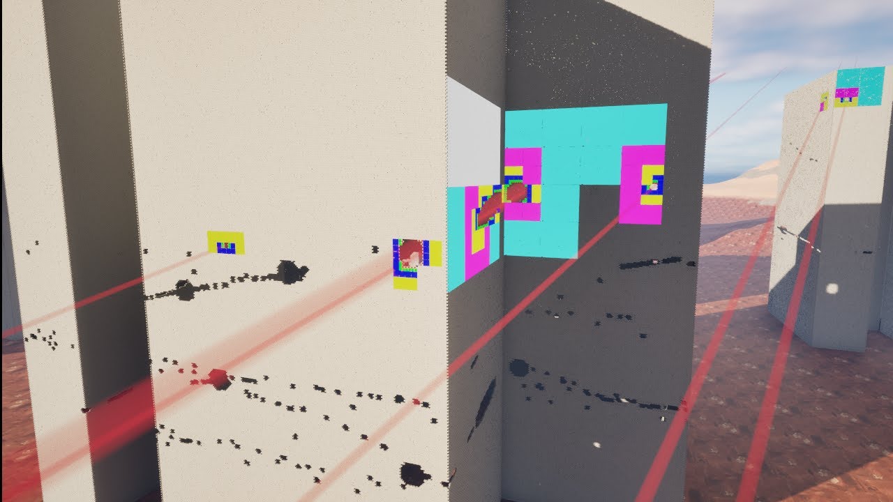 Procedural Content.. Destruction?! Unreal Engine 5.3 PCG Experiments