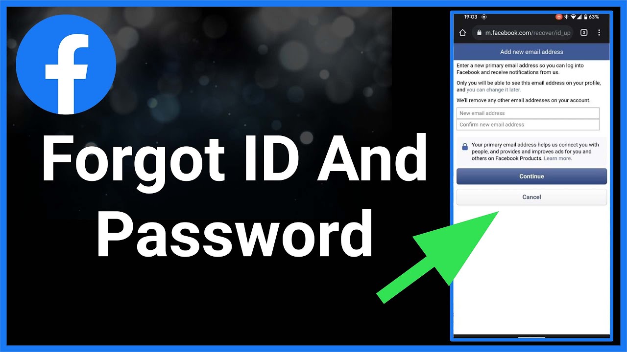 Forgot Facebook Password And Can't Access Email