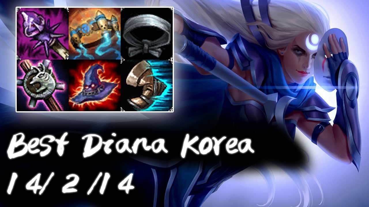 Best Diana Korea Mid vs Malzahar | Smooth RQ Combo | Korea High Elo Replays