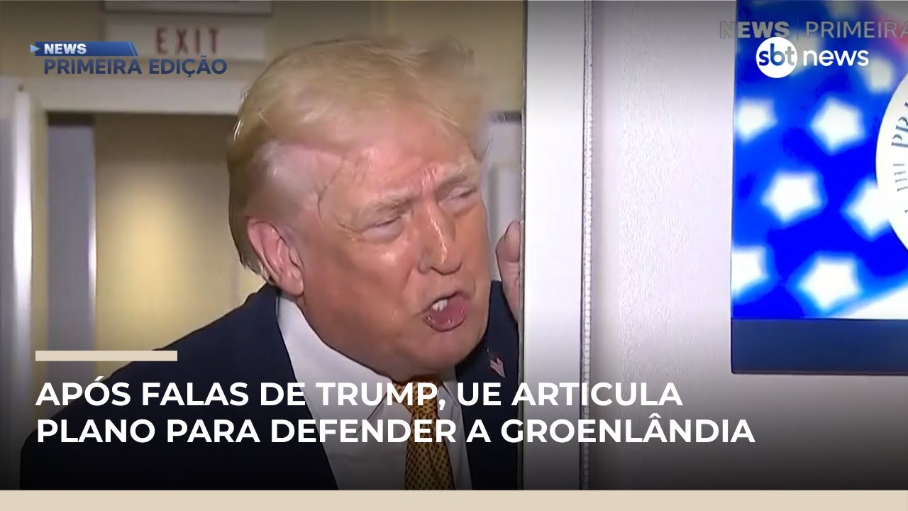 Uni&atilde;o Europeia articula plano para defender a Groenl&acirc;ndia ap&oacute;s falas de Trump | #NewsPrimeiraEdi&ccedil;&atilde;o