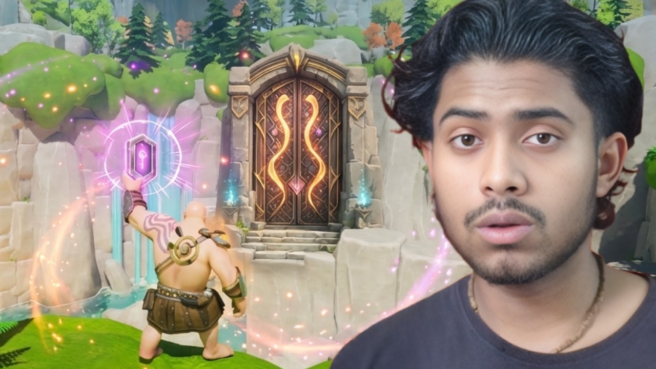 WE NEED TO UNLOCK THE DOOR , GAME ABOUT PARKOUR (vikings hikings)