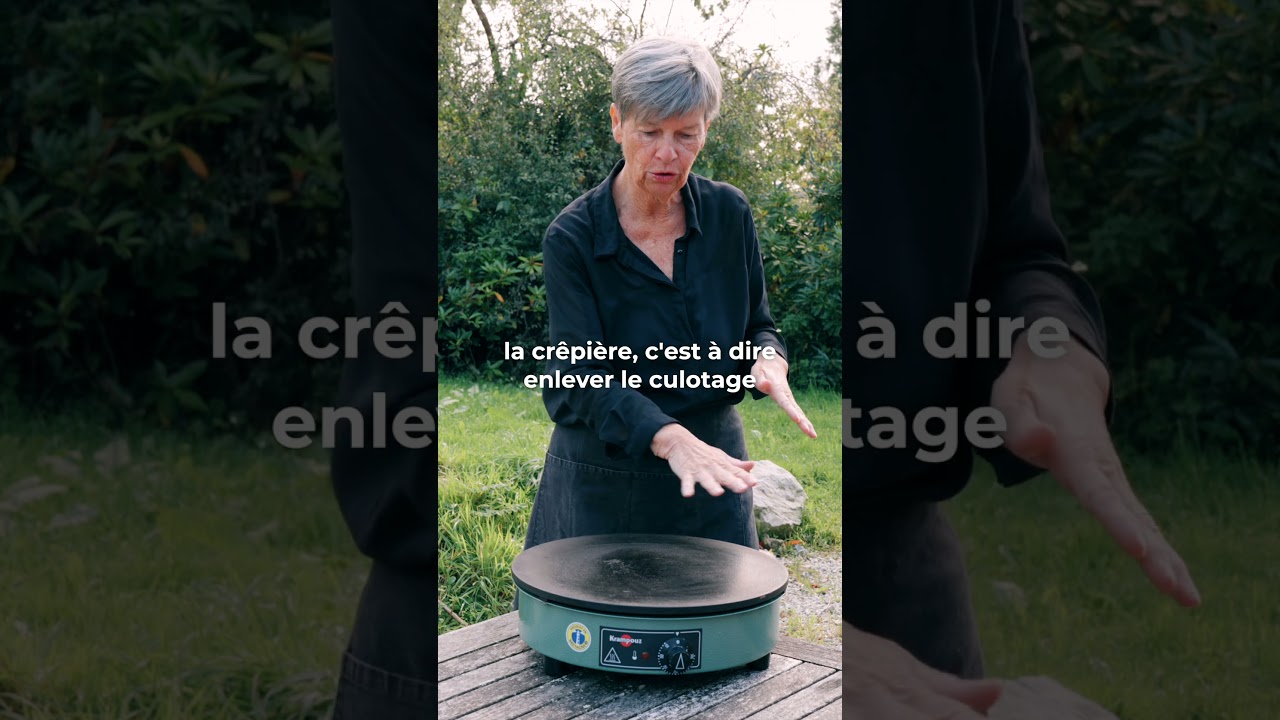 D&eacute;culotter une cr&ecirc;pi&egrave;re en fonte &mdash; Les Tutos de Mamie Mone, &Eacute;pisode 20