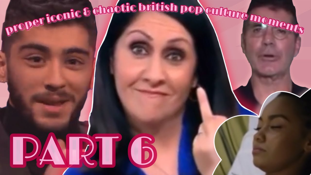 proper iconic & chaotic british pop culture moments you ALMOST forgot about…. PART 6