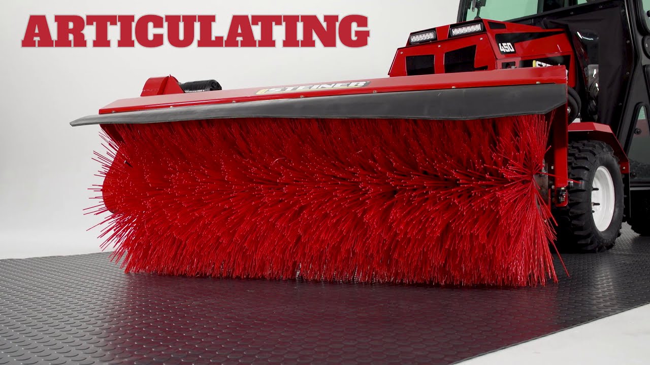 Steiner Rotary Sweeper Attachment Overview