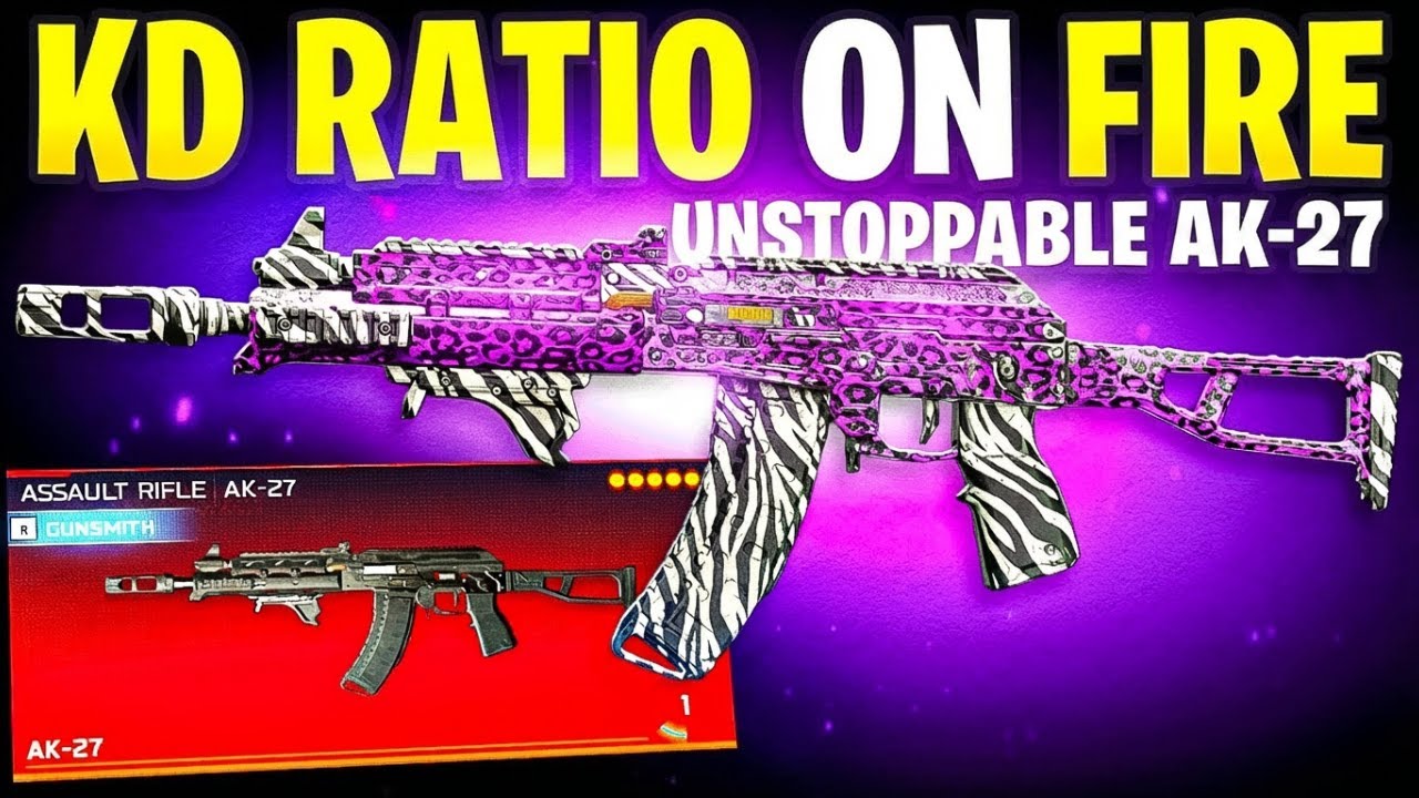 My KD Ratio was LIT!! in these BO7 MULTIPLAYER MATCHES  FT the PARTY POPPER ( AK-27)