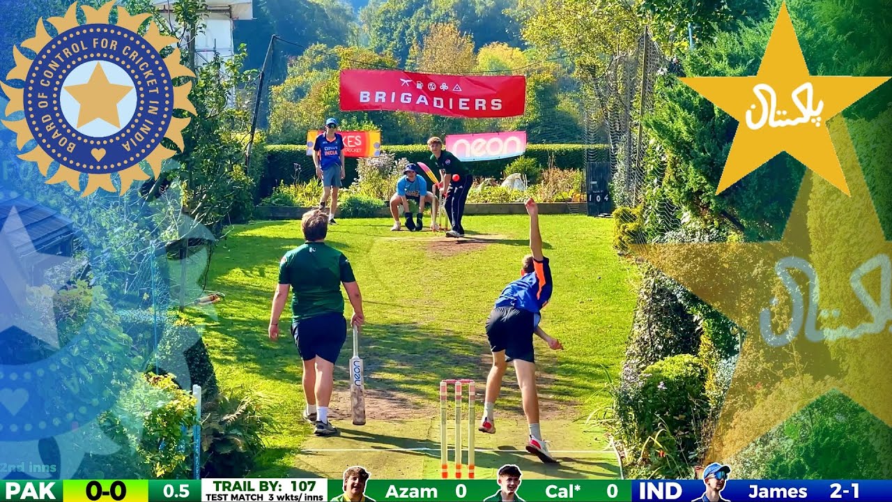 INDIA vs PAKISTAN | Backyard Edition | TEST MATCH 🇮🇳🇵🇰