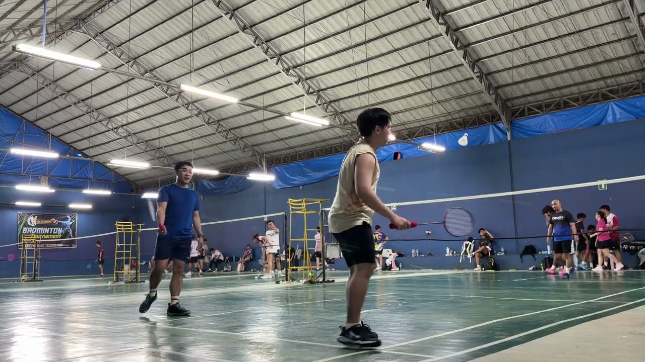 Badminton Game (Smashbox - 03/15/2026) Art and Mark vs Franz and Dokie SET 1