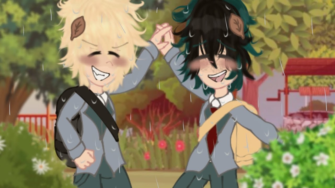 💦No me gusta la lluvia 💦 //Trend// //BakuDeku// *Gachaclub*