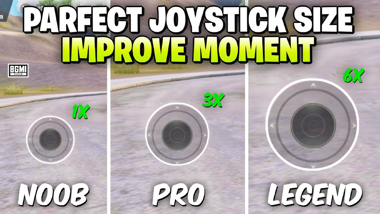 How to Find Your Best Joystick Size and Position | Joystick Stuck Problem | BGMI/ PUBG
