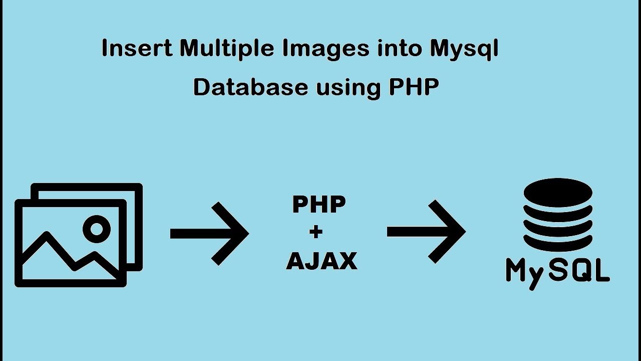 Insert Multiple Images into Mysql Database using PHP Ajax