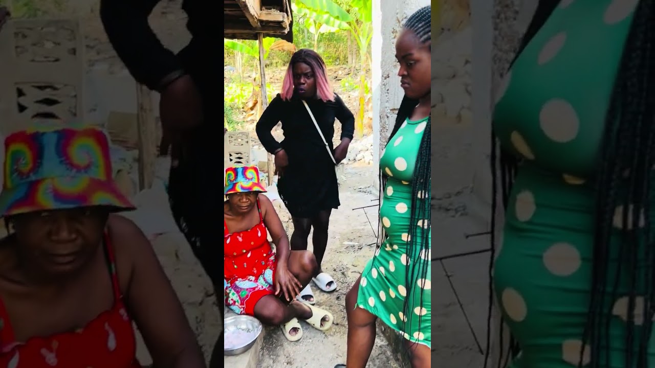 Sandrine panse li tap bon sou palatou wi mezanmi 😂😂😂