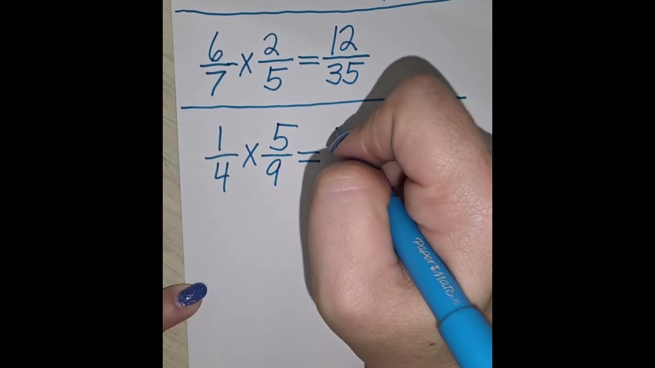 Multiplying Fractions