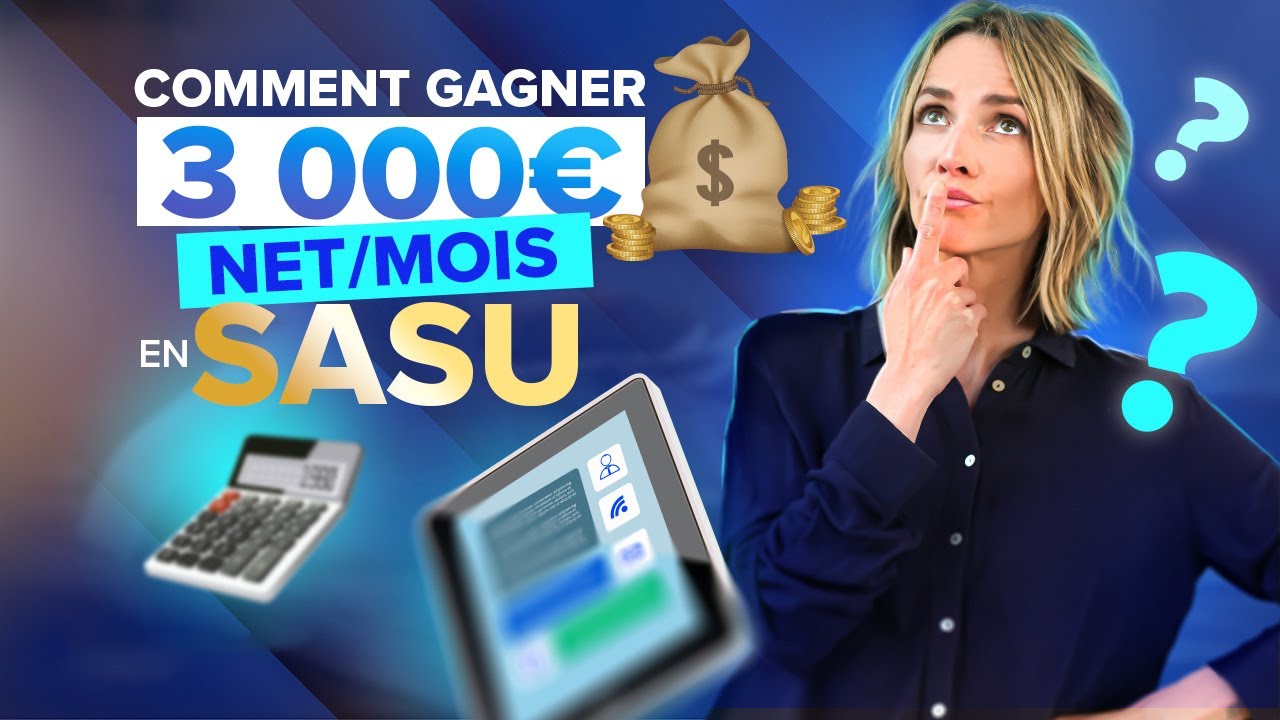Quel CA générer par mois en SASU pour gagner 3000€ net de salaire ?