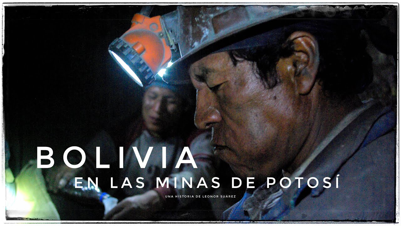 En las minas de Potosí