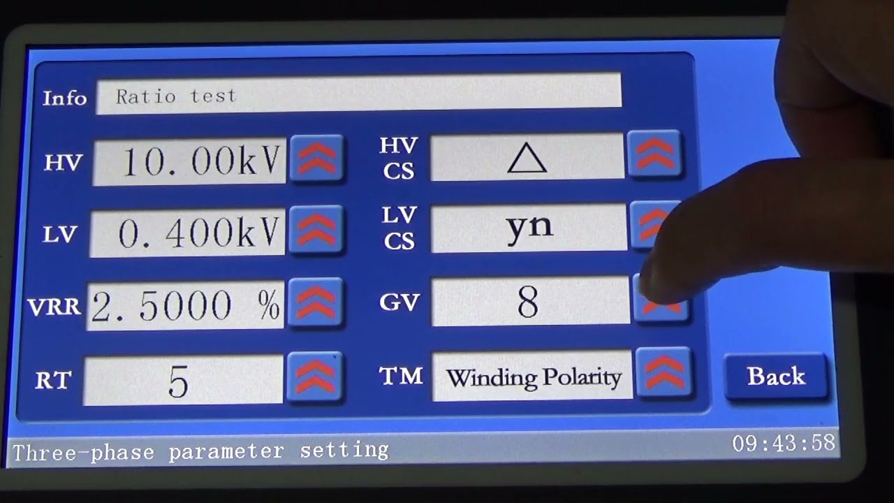 HZBB-10A Transformer Turns Ratio Tester Operation Video