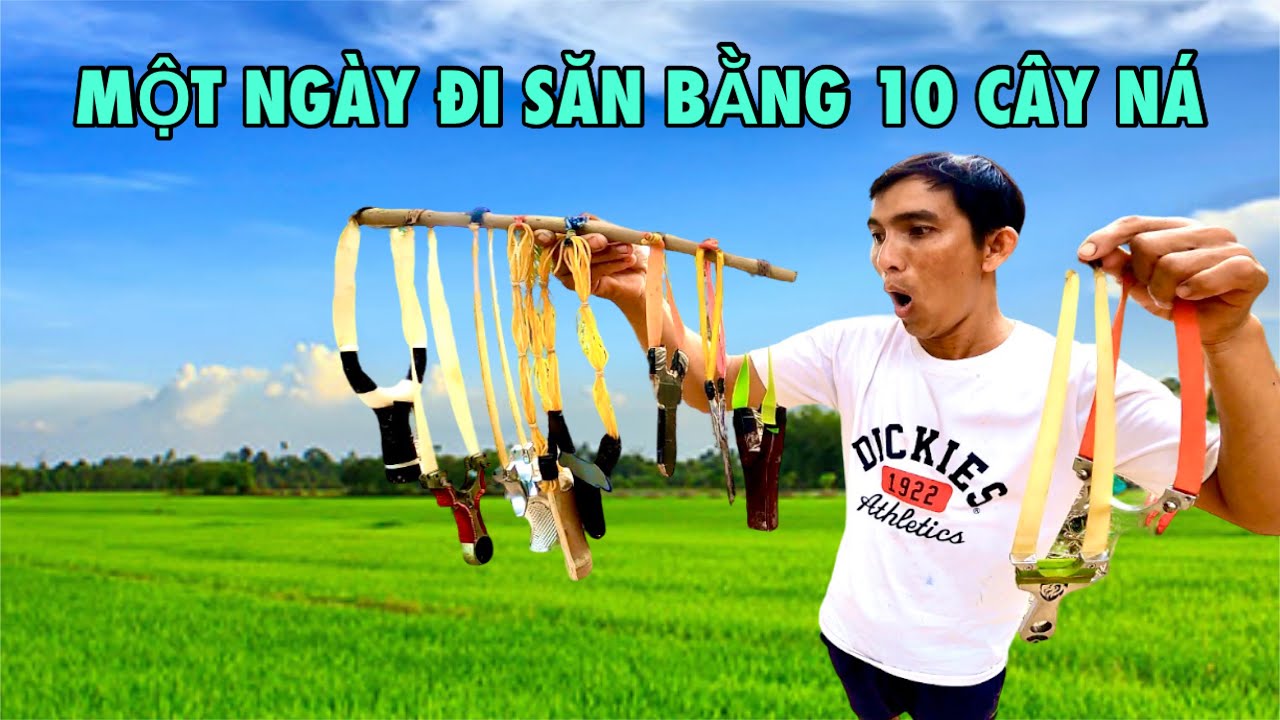 Thử Đi Săn Bằng  Ná Tự Chế Và Ná 100k Cùng Một Lúc Và Cái Kết Thật Bất Ngờ