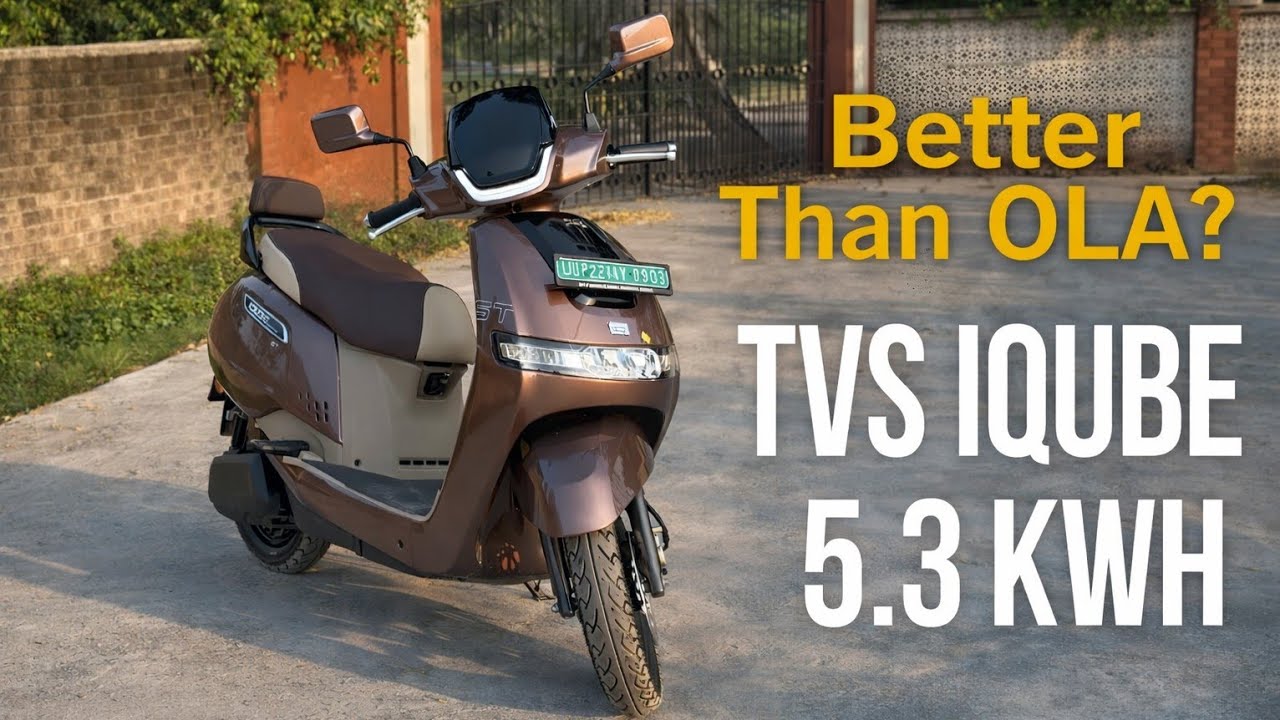 2026 TVS iQube ST 5.3 kWh Review | Price, Range & Features