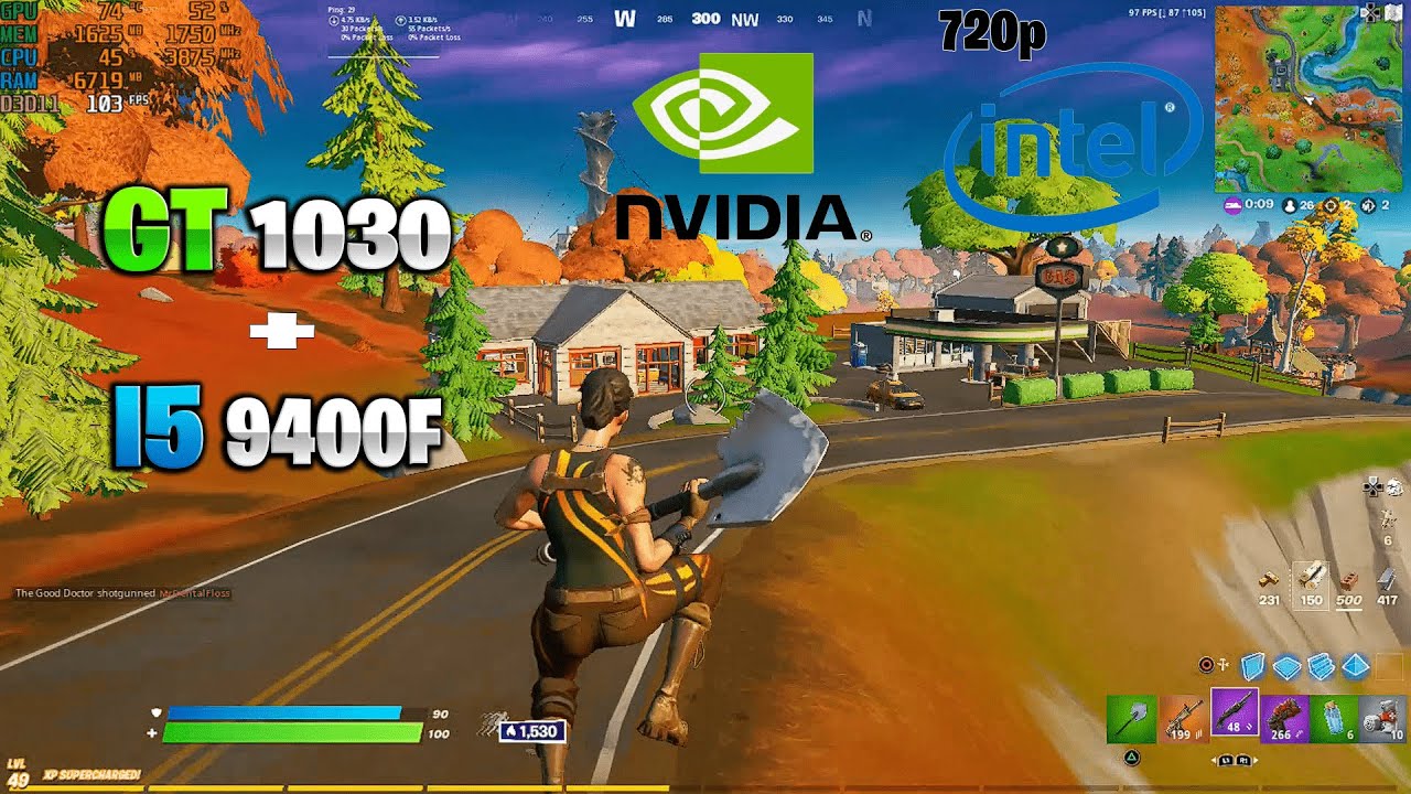 Fortnite Season 6 | I5 9400F GT 1030 | Performance Mode 720p
