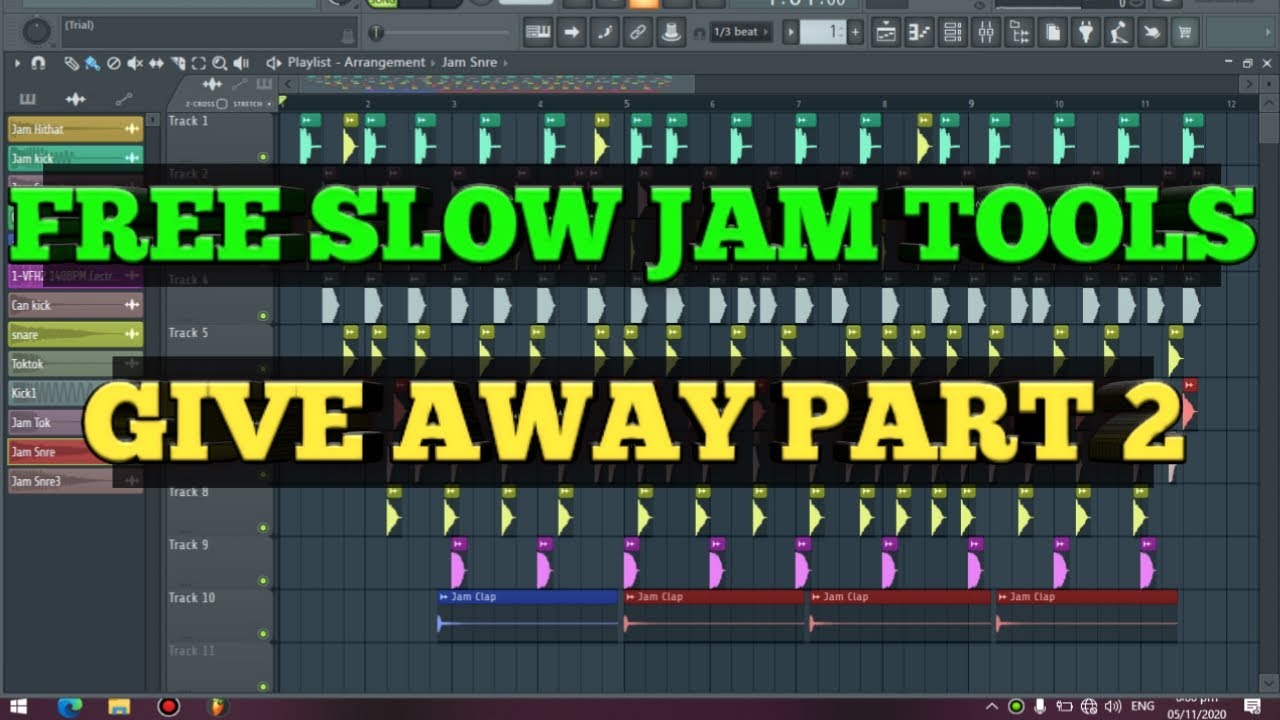 FREE SLOW JAM TOOLS KITS_PART 2 GIVE AWAY