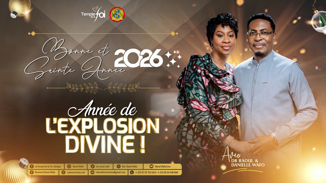 2ÈME CULTE D'ADORATION - 01 MARS 2026 / TEMPLE DE LA FOI