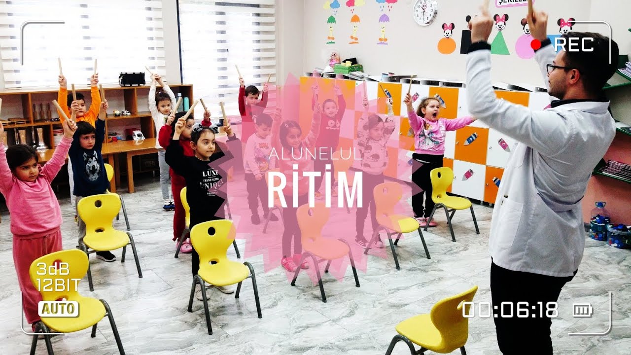 Alunelul Ritim Etkinliği | Ritim Çubukları | Müzik Eğitimi | Okulöncesi 🎵🥁🎼