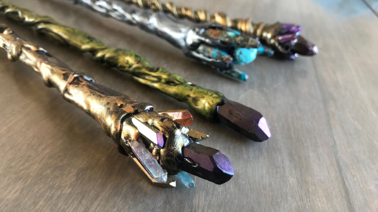 Real quartz crystal wand tutorial