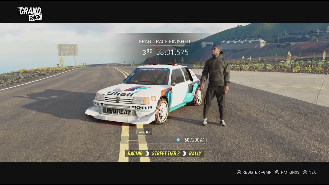 Finally hitting platinum rank in Grand race 