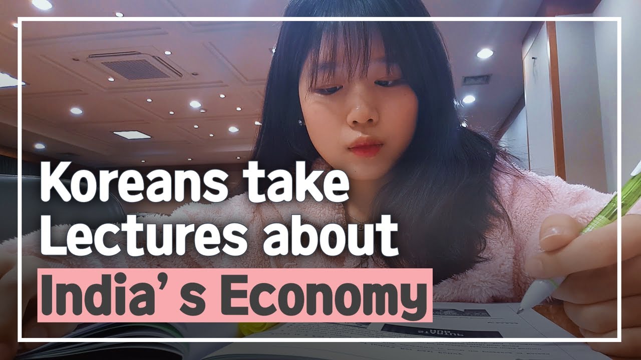 Koreans take lectures about policy & economy of India