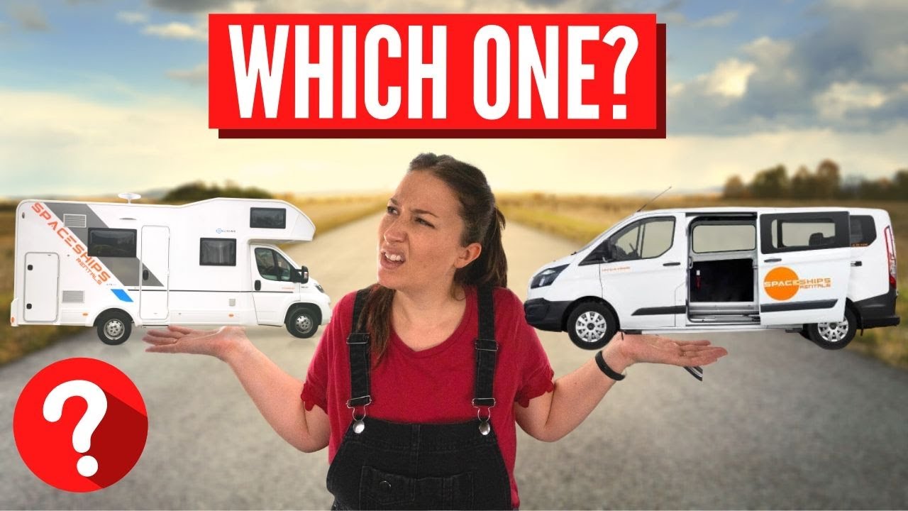 Campervan vs Motorhome Tour & Comparison |  Vanlife Europe Campervan Series ep 1