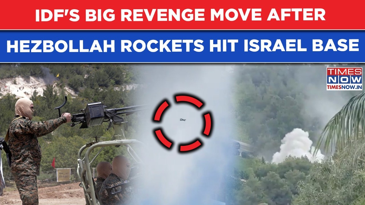 IDF's BIG REVENGE After Hezbollah Rockets Strike Israeli Base| On Cam: Weekend Horror In Lebanon