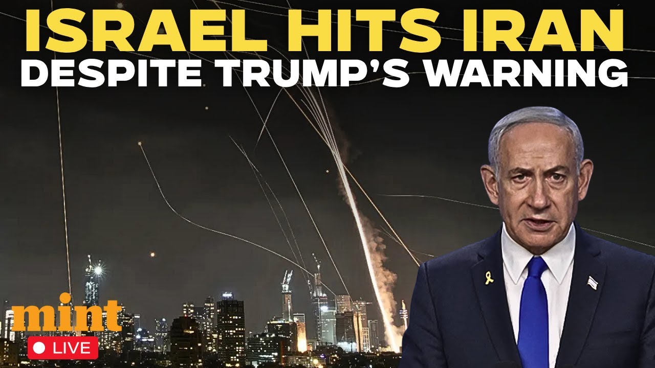 Breaking LIVE | Israel Strikes Iran After Trump Asked Netanyahu To Hold Off | Israel-Iran War