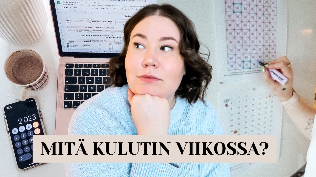 Miten paljon €€€ kulutin viikossa | 2024