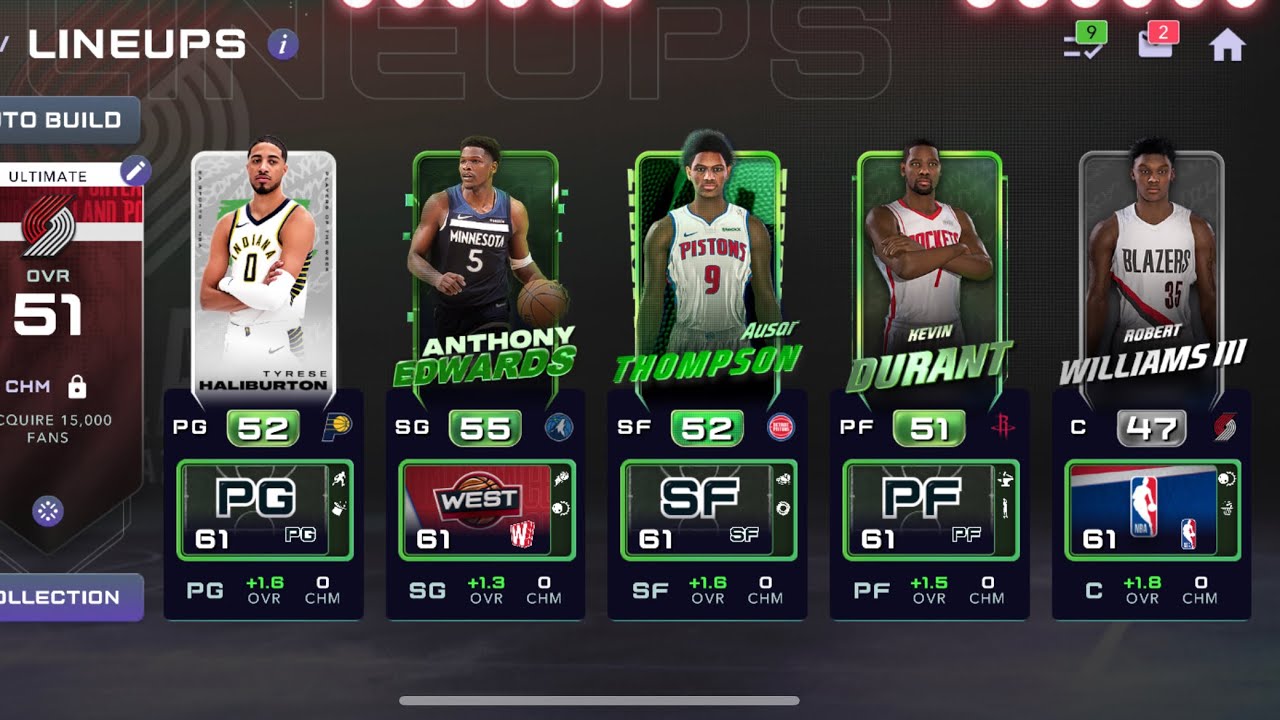 Trying Out NBA Live Mobile!!