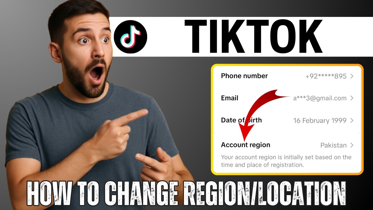How to Region/Location on TikTok (2026) | Change Country on TikTok