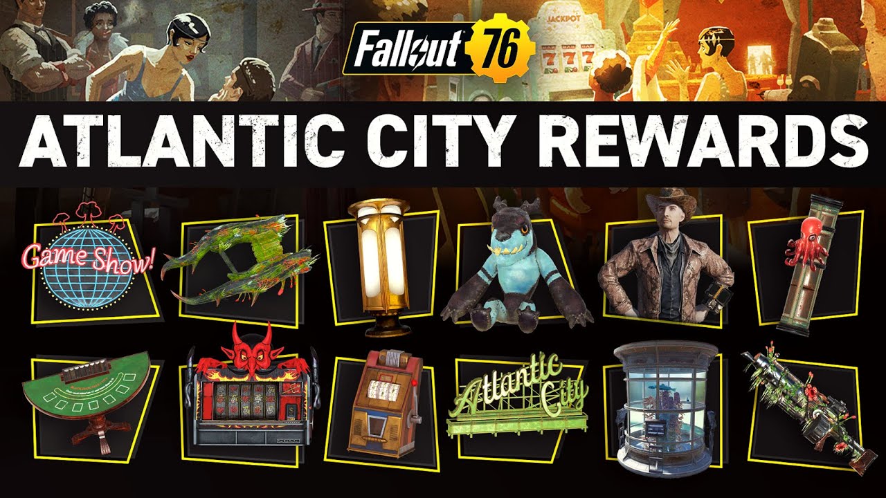 НОВЫЕ награды Атлантик-Сити | Fallout 76