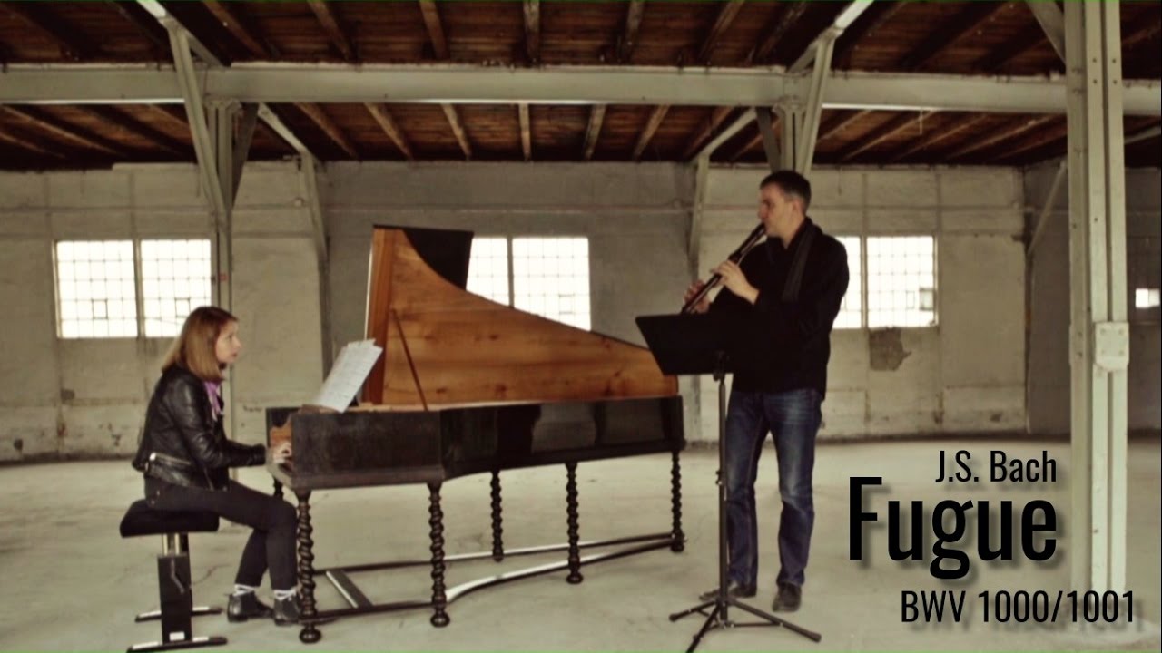 J.S. Bach: Fugue (BWV 1000/1001) - Dominik Schneider / Marta Dotkus