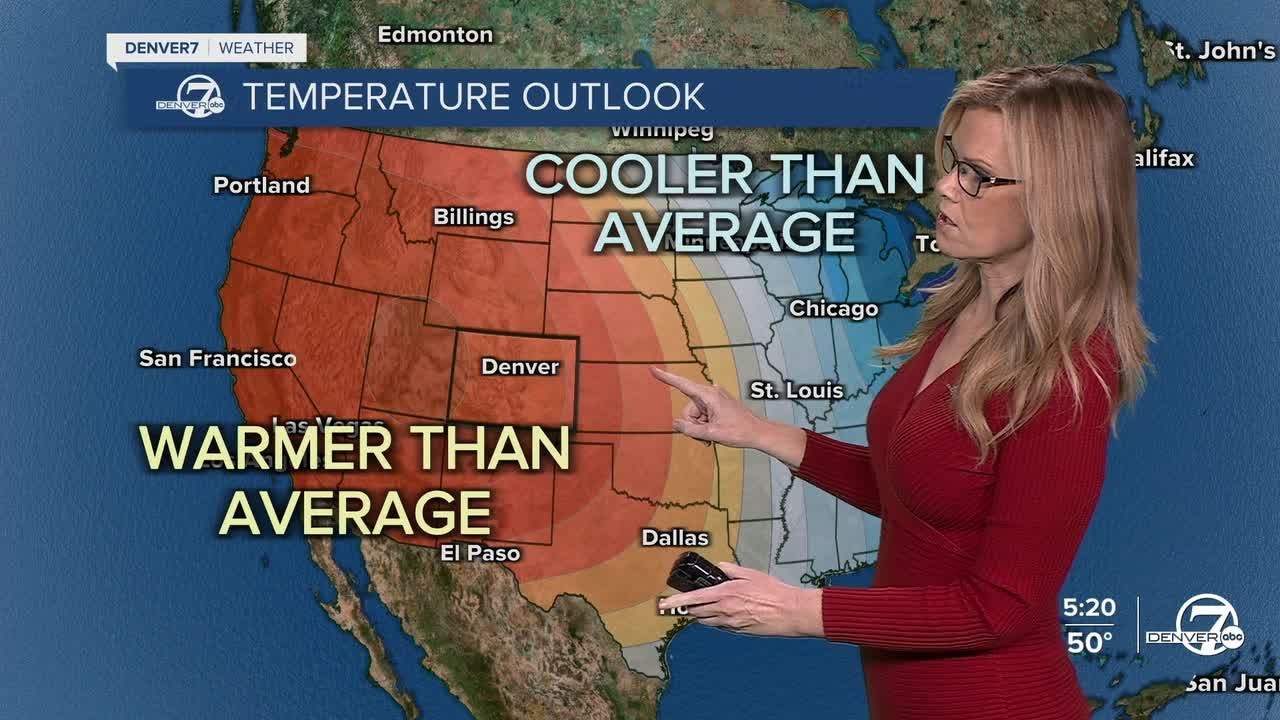 Warm weather for a few days, then chances for snow in Denver