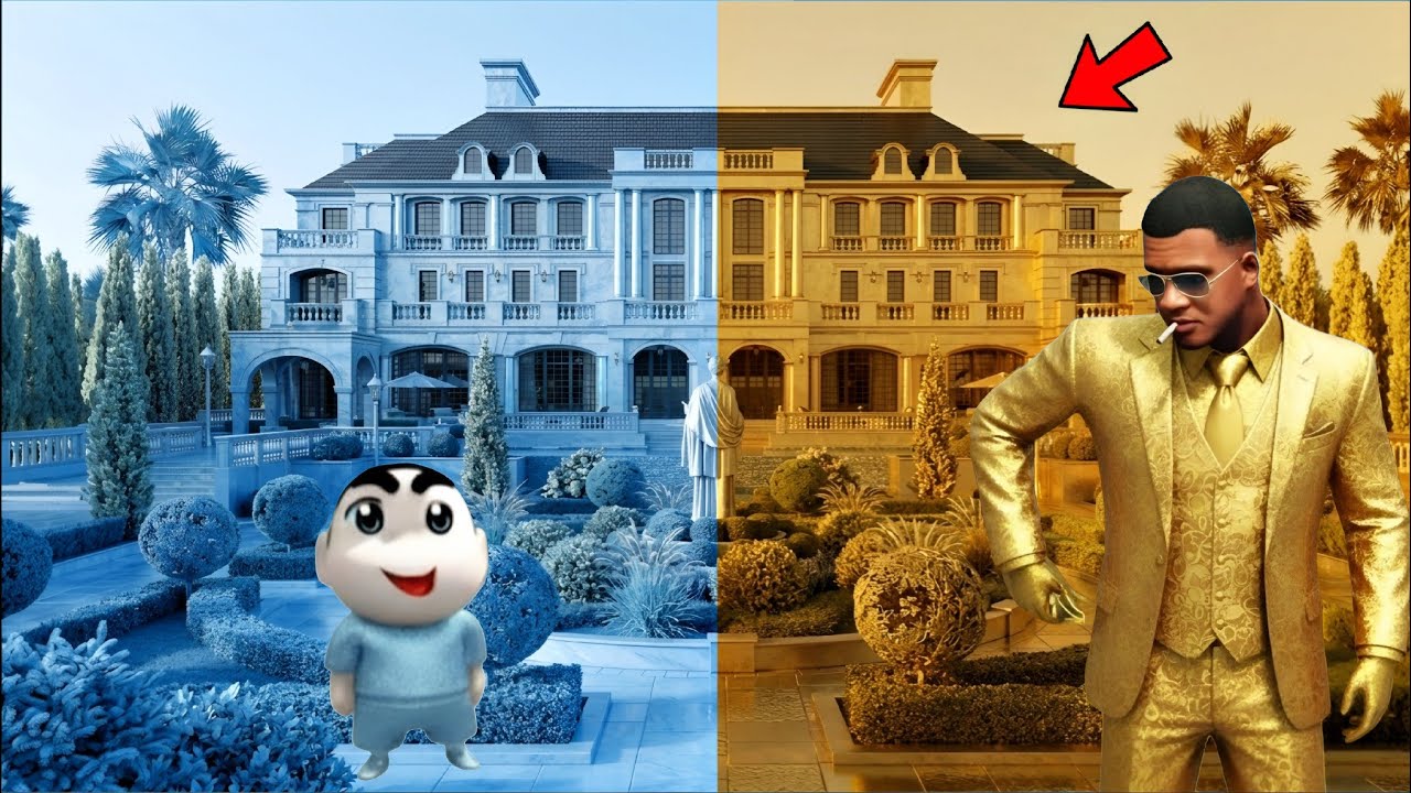 SHINCHAN BECOME DIAMOND BILLIONAIRE AND FRANKLIN BECOME GOLDEN BILLIONAIRE IN GTA 5