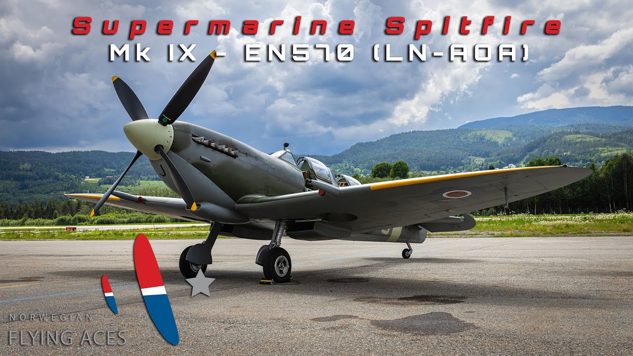 Spitfire Mk IX EN570 - TAS-24 trening