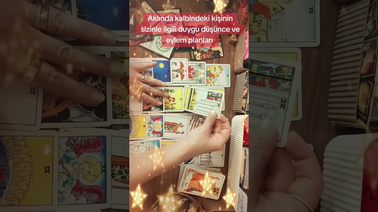 Aklındaki kalbindeki kişinin seninle ilgili duygu düşünce ve eylem planları 