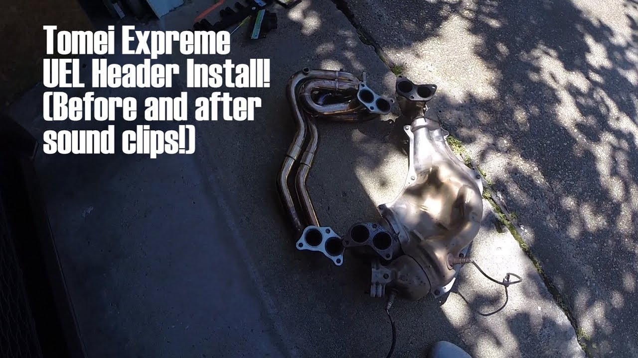 Tomei Expreme Un-Equal Length Header Install! FRS/BRZ/GT86