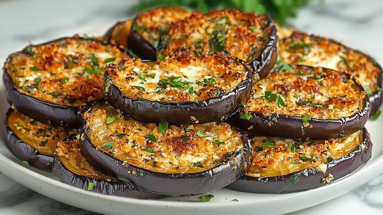 Die Aubergine, die alle verr&uuml;ckt macht! Das beste Auberginenrezept! So lecker und knusprig!