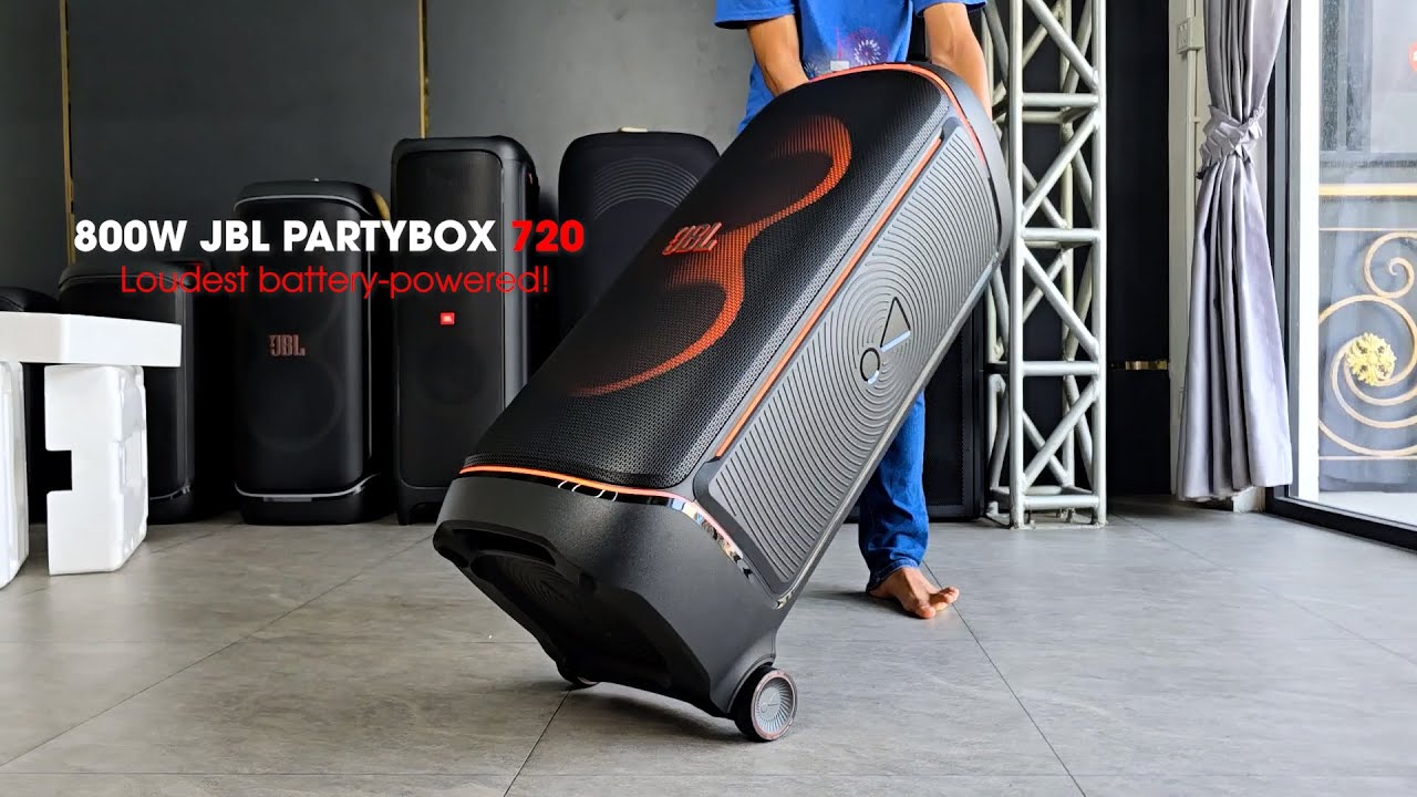 800W Biggest Battery Party Speaker! JBL PARTYBOX 720 (NEW)