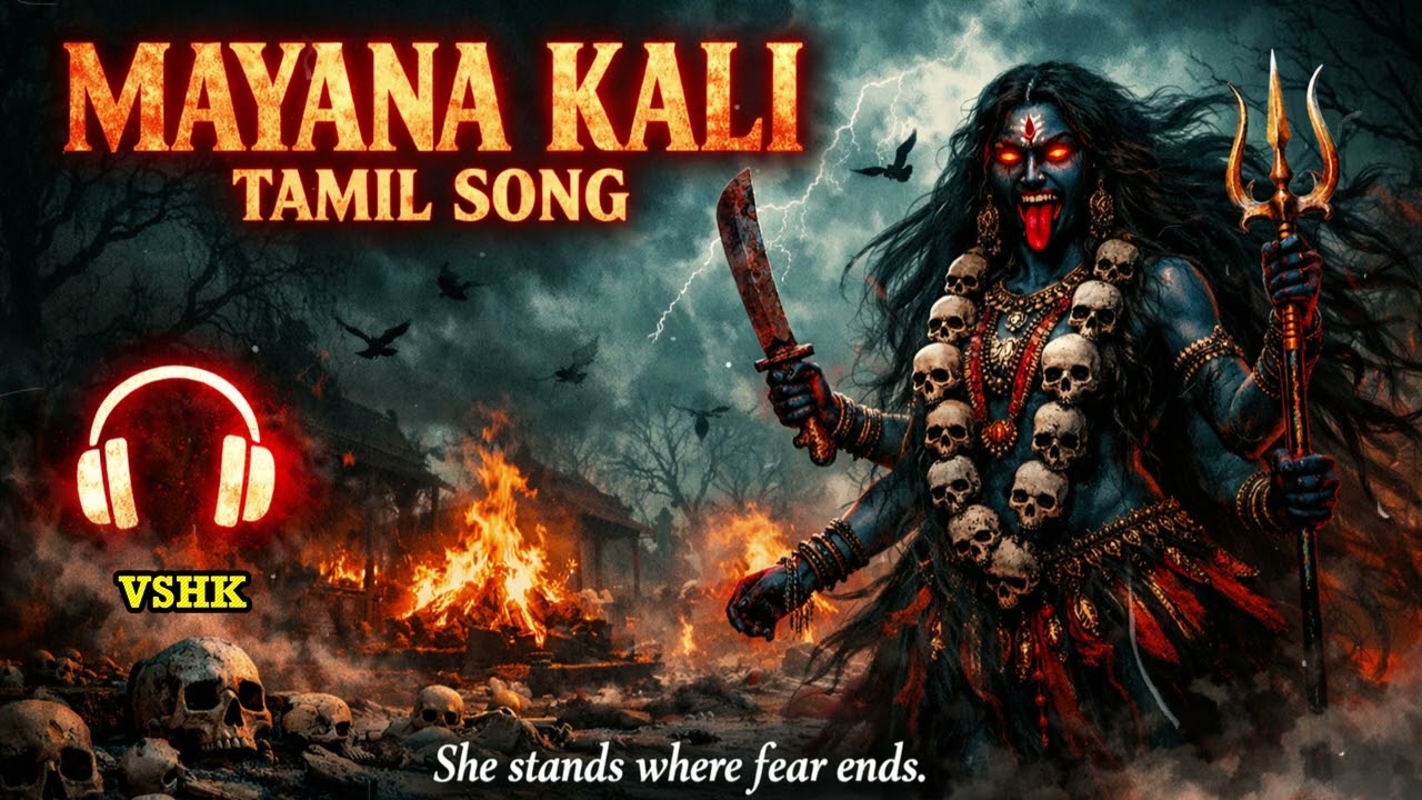 MAYANA KALI 💀 | Scariest Tamil Devotional Song | மயான காளி