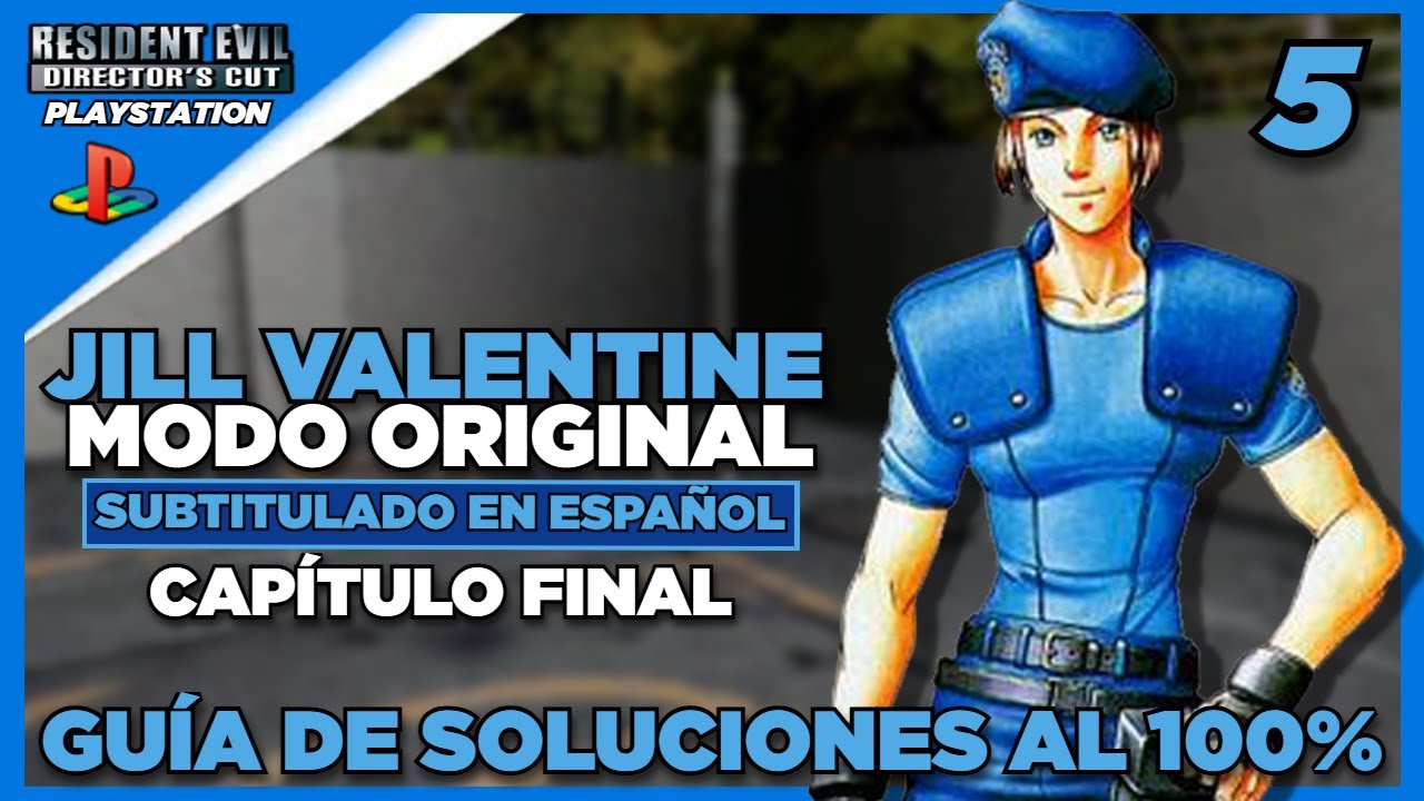 Resident Evil: Director's Cut | (PS1) |05| Jill Valentine | Modo Original | Guía completa al 100%