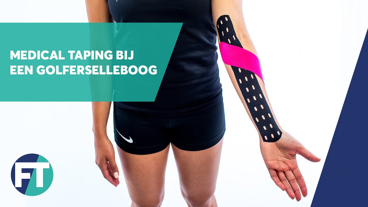 Hoe tape je een golferselleboog | Medical Taping | FysioTape