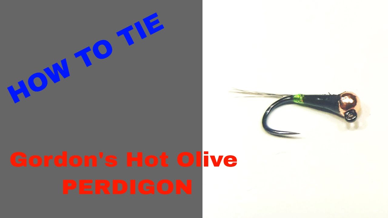 How To Tie Gordon's Hot Olive Perdigon Nymph